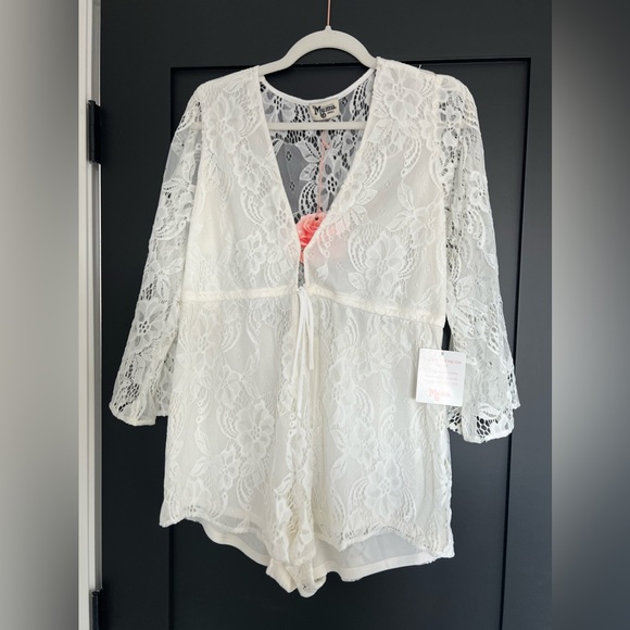 Show Me Your Mumu Roxy Romper - Lady in Lace - Picture 3 of 6